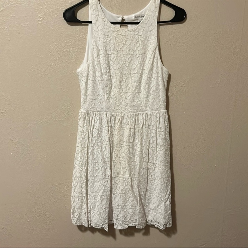 Emerald Sundae White Dress